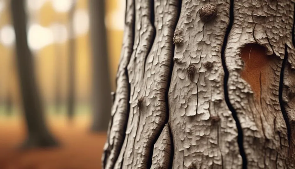 beech trees smooth silvery bark