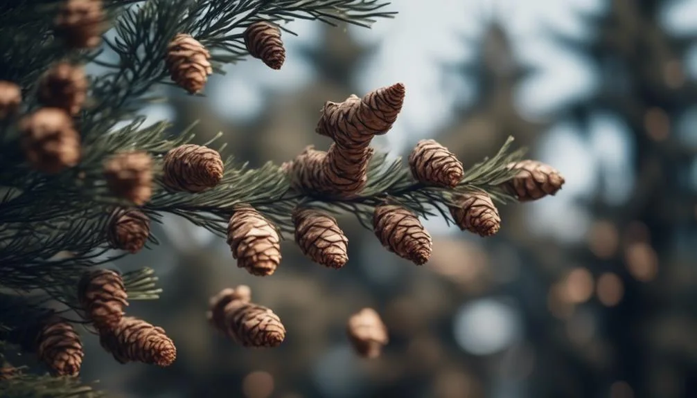 cedar tree cone production