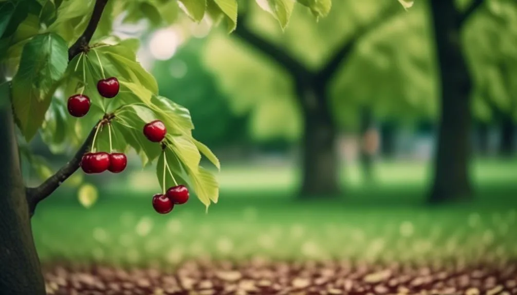 cherry tree leaf dropping