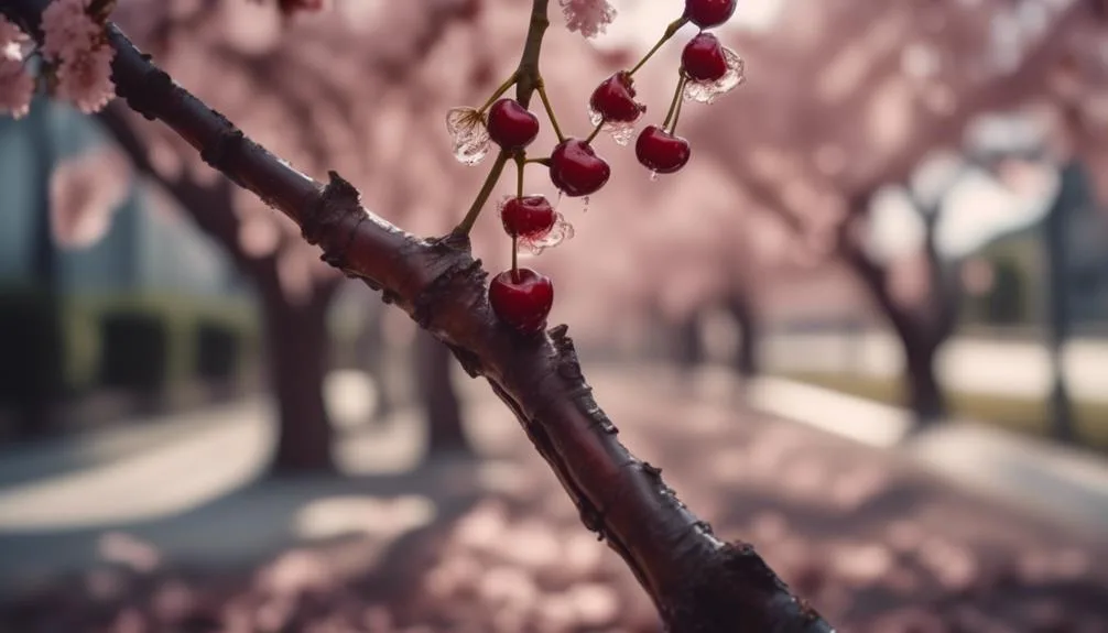 cherry trees and splitting