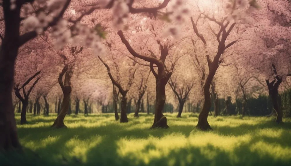 coexistence of cherry trees