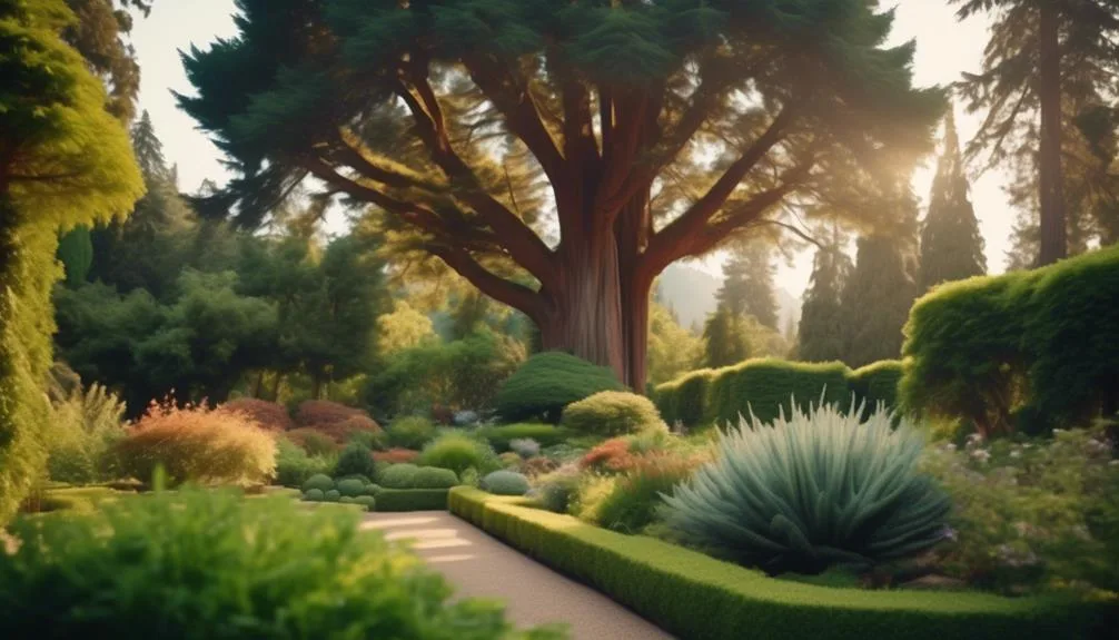 creating a redwood garden
