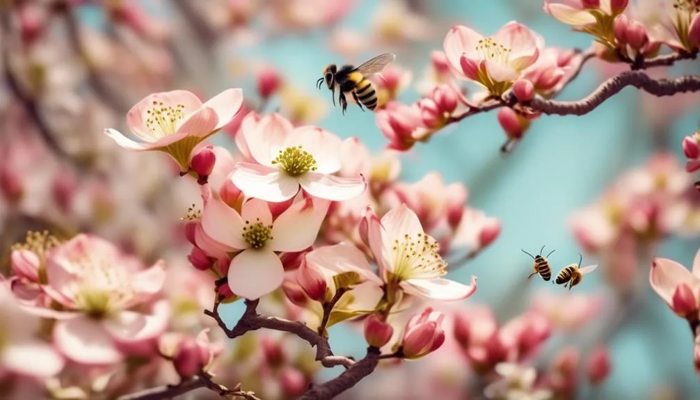 dogwood trees and pollinators