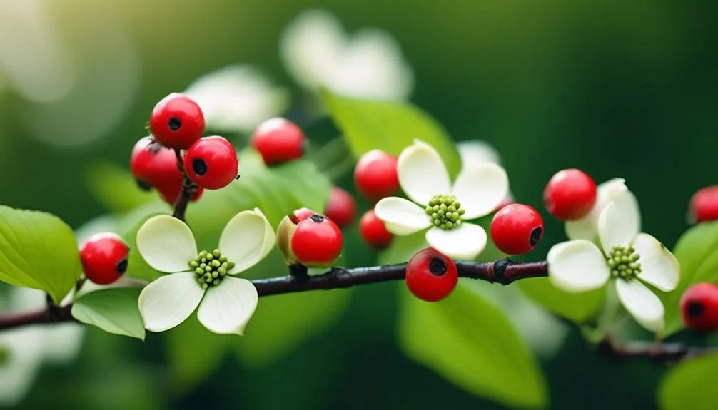 dogwood trees bear fruit