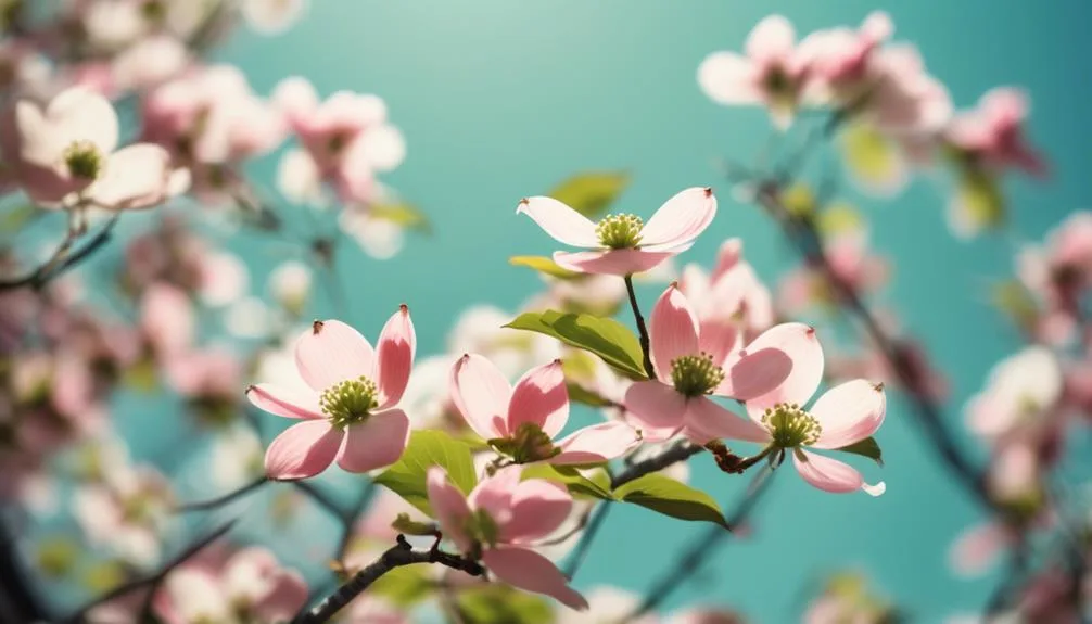 dogwood trees bloom seasonally