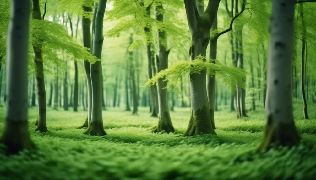 famous blooming beech tree