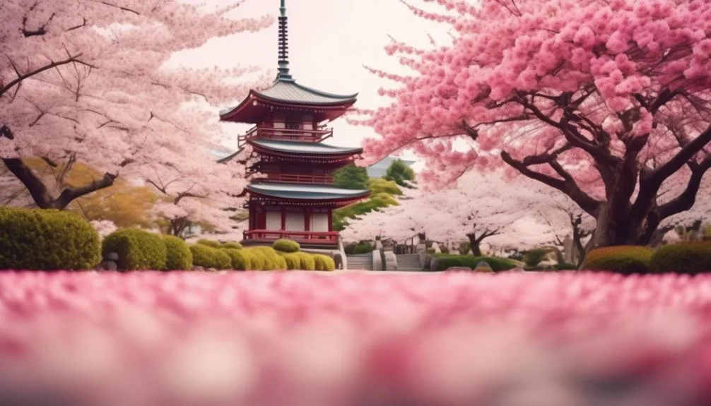 famous cherry blossoms in bloom