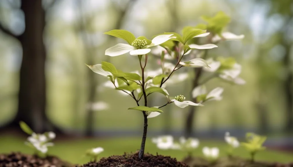 growth rate of dogwood trees