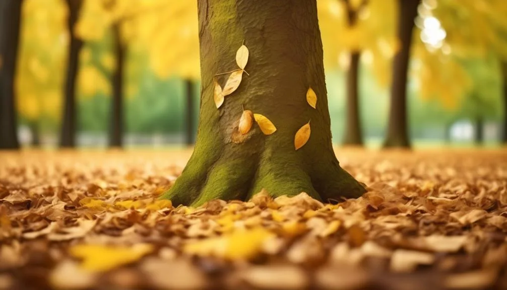 hickory tree leaf drop