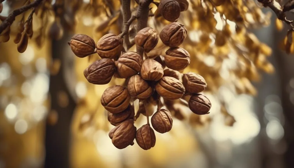 hickory trees and bitter nuts