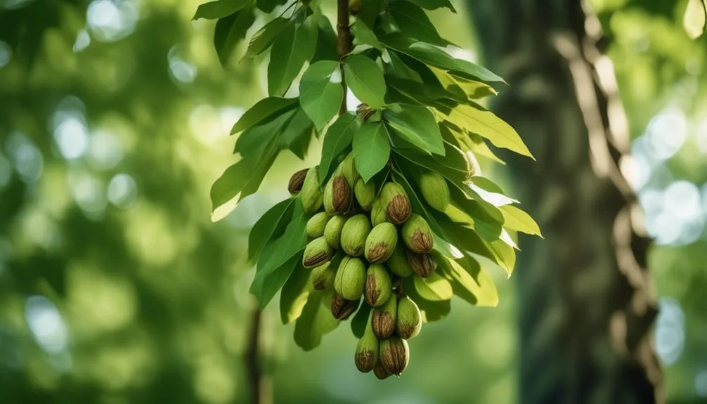 hickory trees and nut production