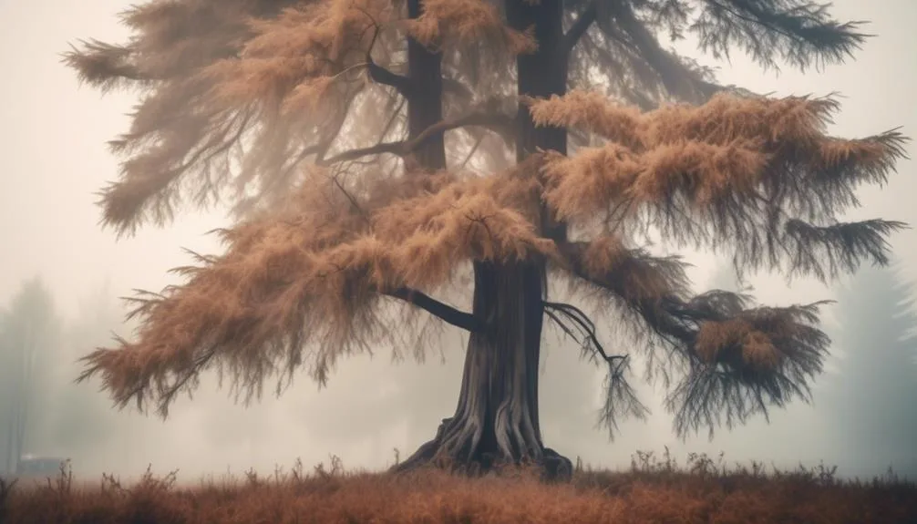 impact of air pollution on cedar trees