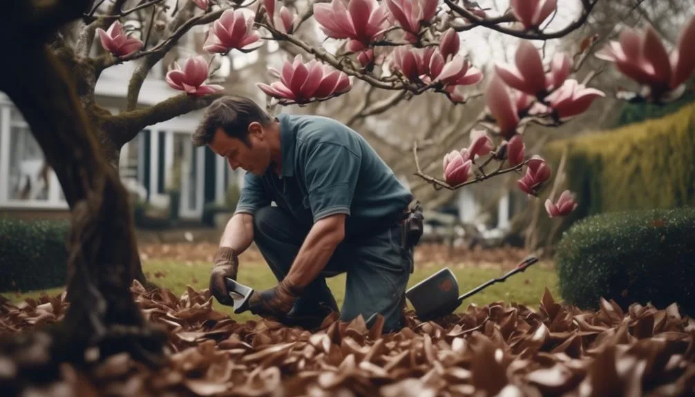 labor intensive care for magnolia trees