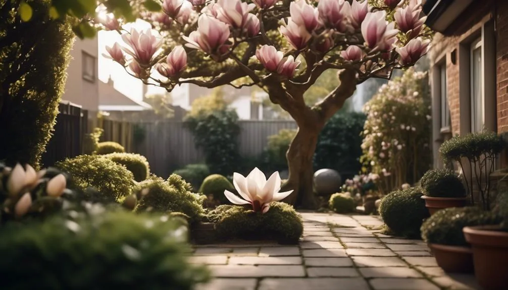 magnolia trees for small gardens