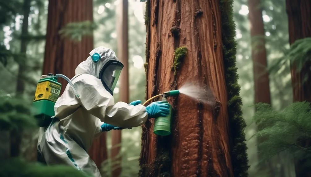 managing pests on redwoods