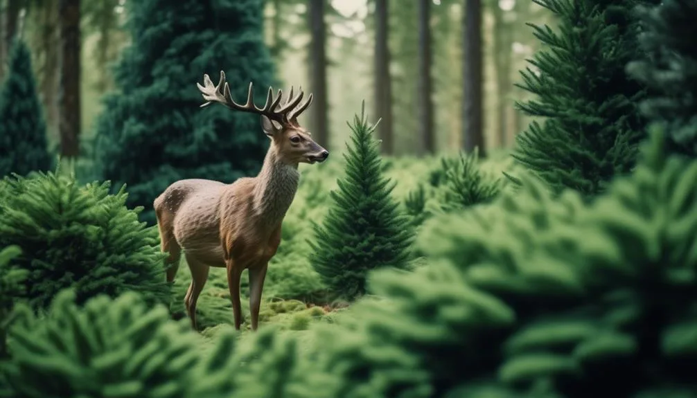 norway spruce deer resistance