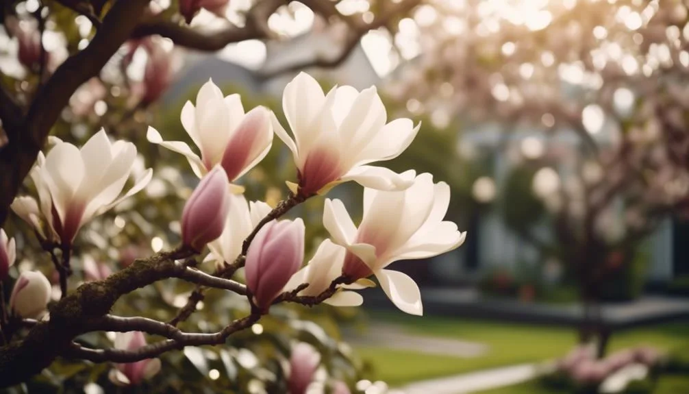 optimal locations for magnolia trees