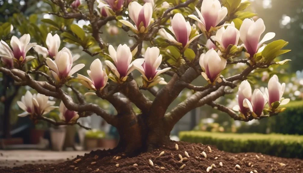 optimal organic fertilizers for magnolia