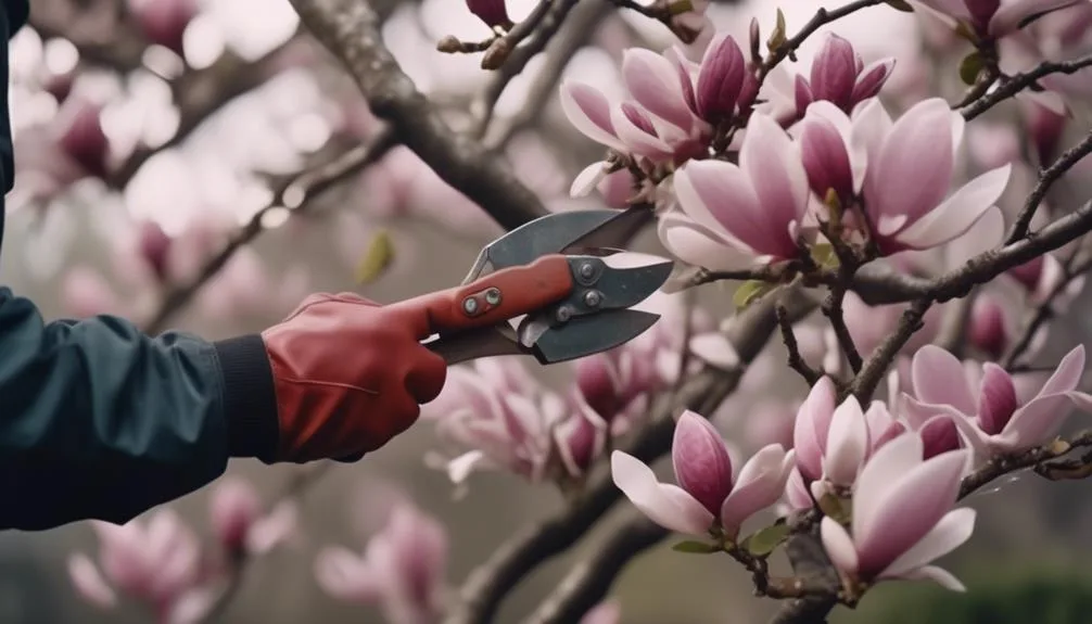 optimal pruning methods for magnolia trees