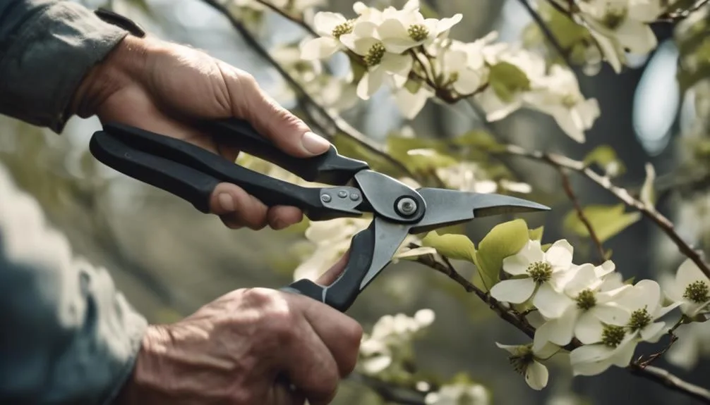 optimal pruning techniques for dogwood trees