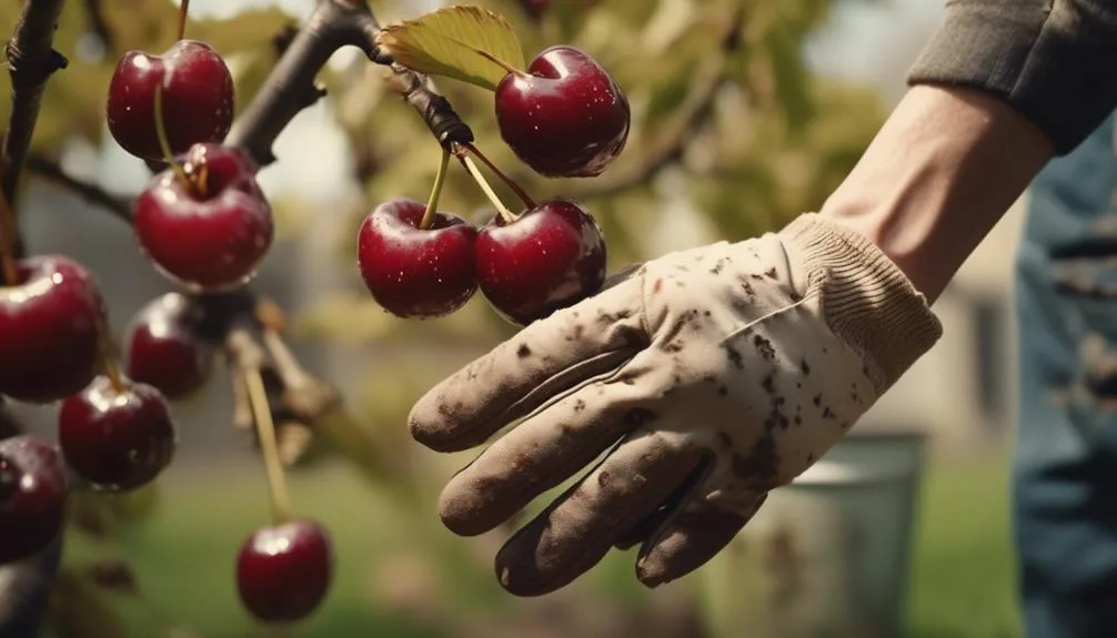 organic management of cherry tree diseases