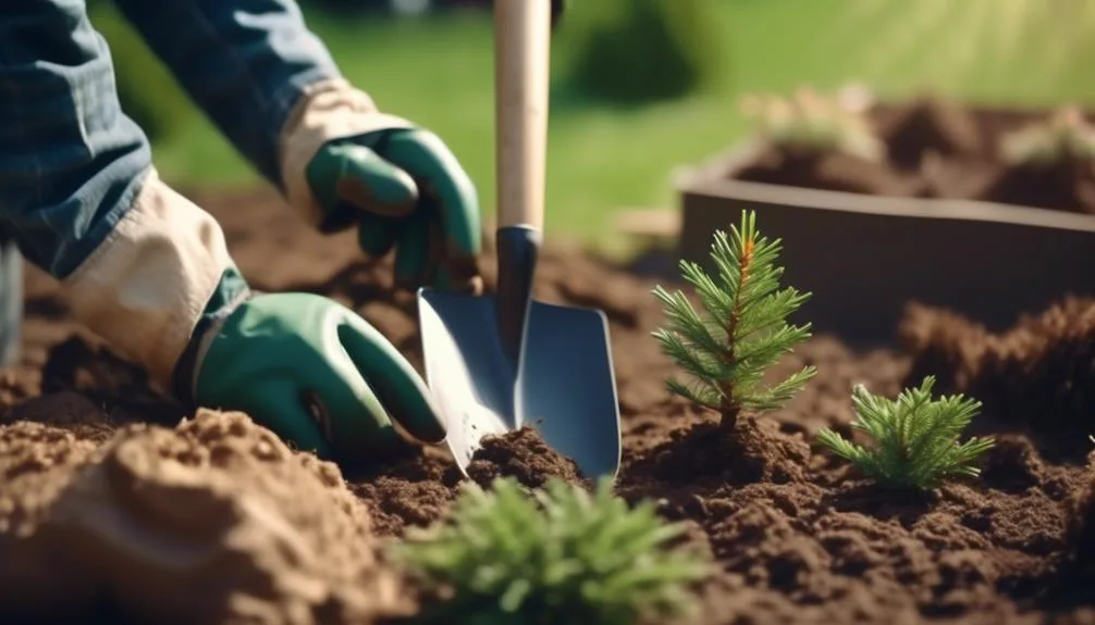 planting spruce trees successfully