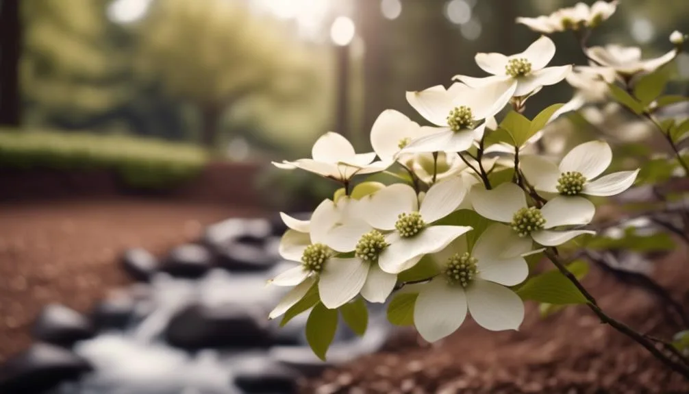 promoting blooming in dogwood trees