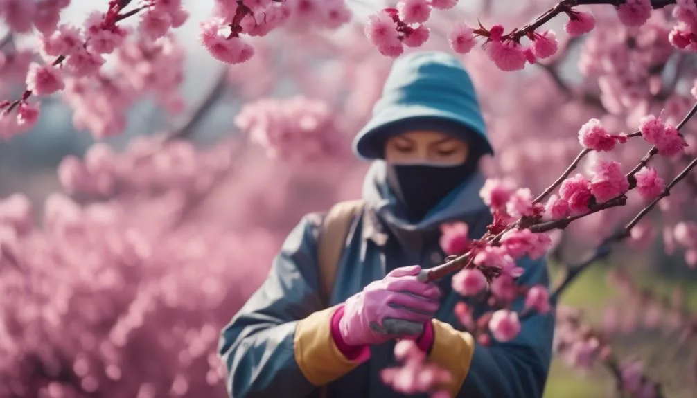 promoting cherry tree blossoms