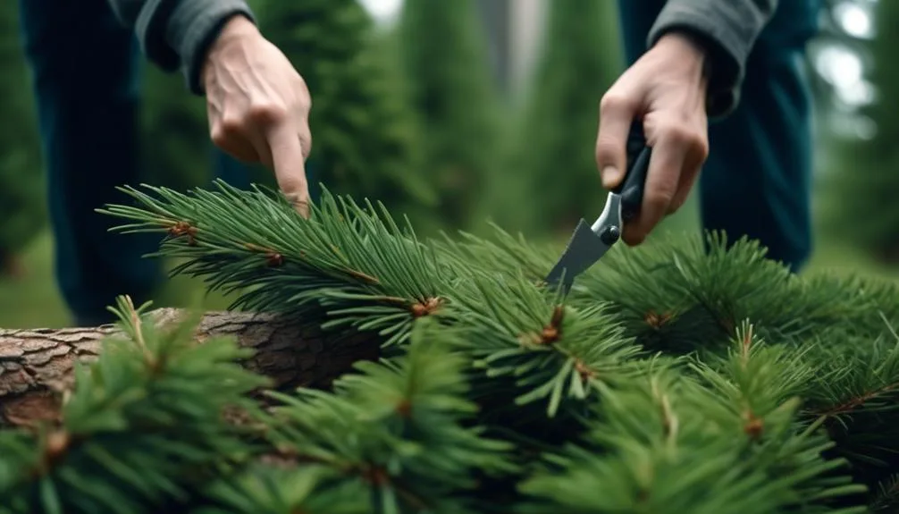 propagating spruce trees with cuttings