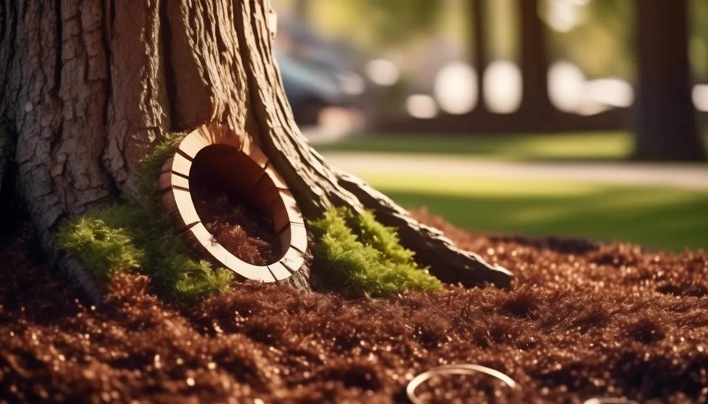 proper mulching techniques for cedar trees