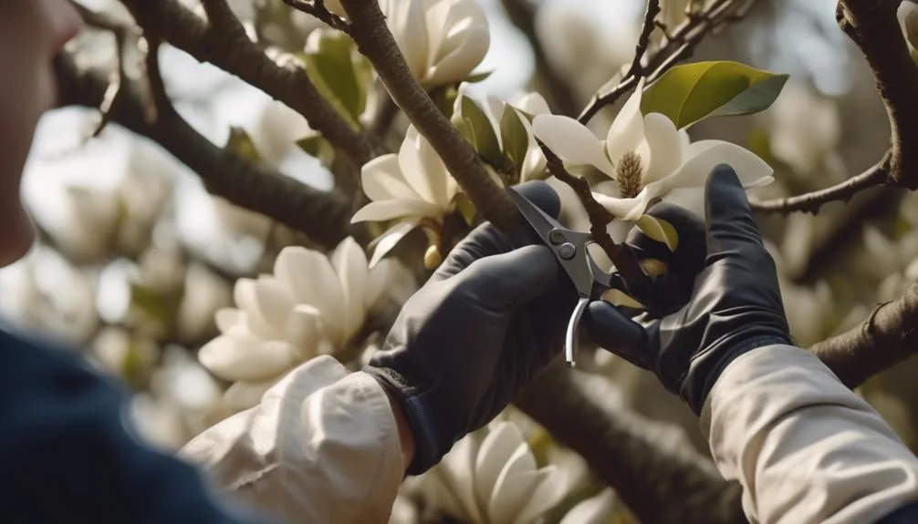 pruning magnolia trees correctly