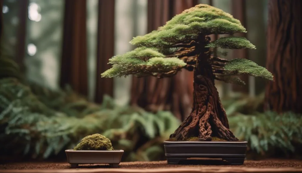 redwood bonsai tree shaping