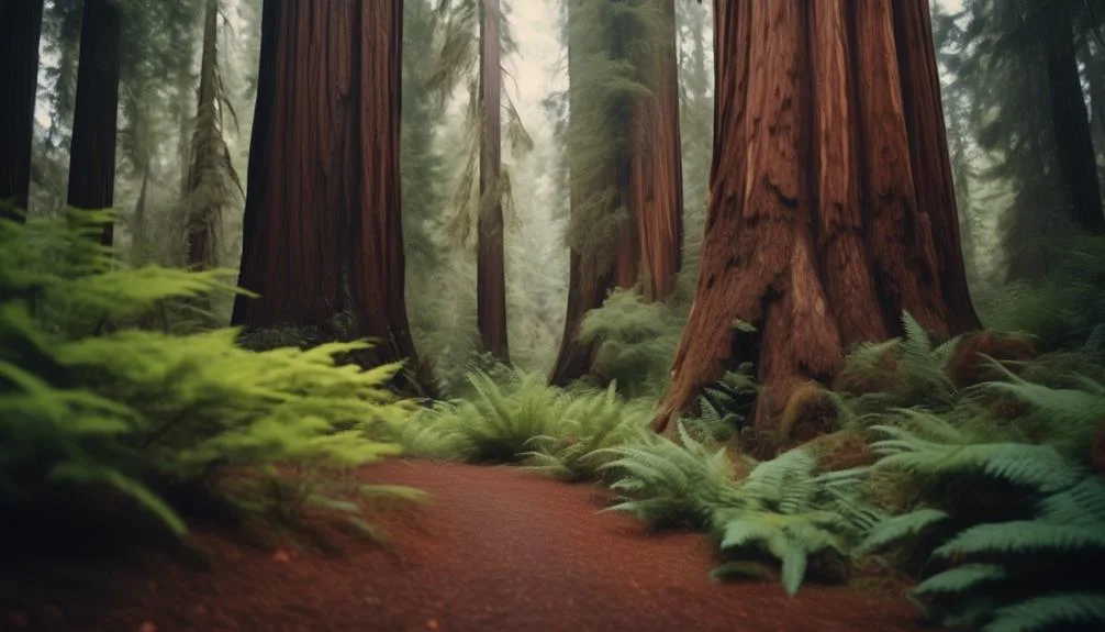 redwood tree invasiveness locations
