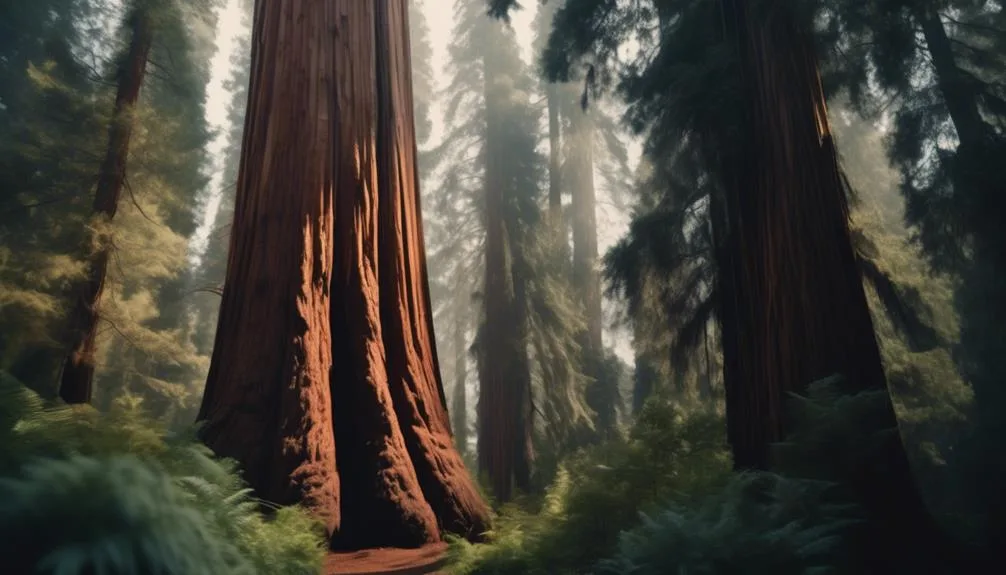 redwood tree vulnerability to high winds