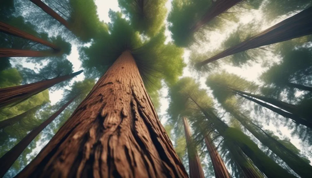 redwood trees and wildlife