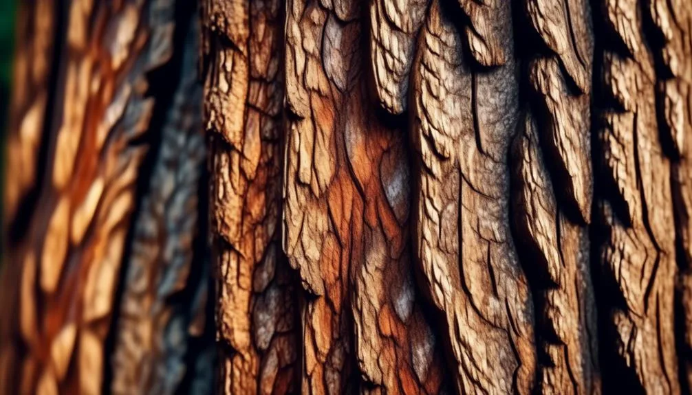 redwood trees thick bark