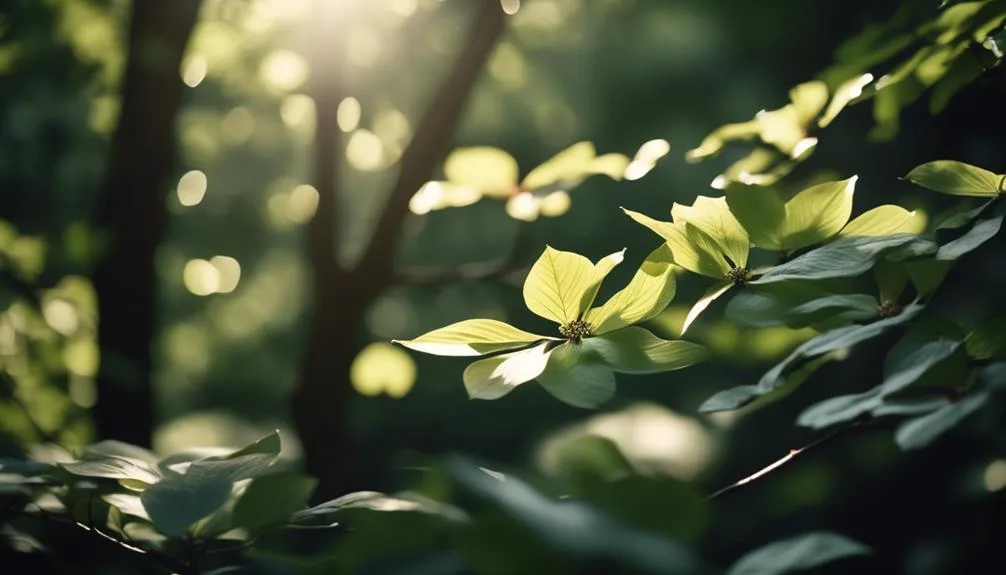 shade tolerance of dogwood trees