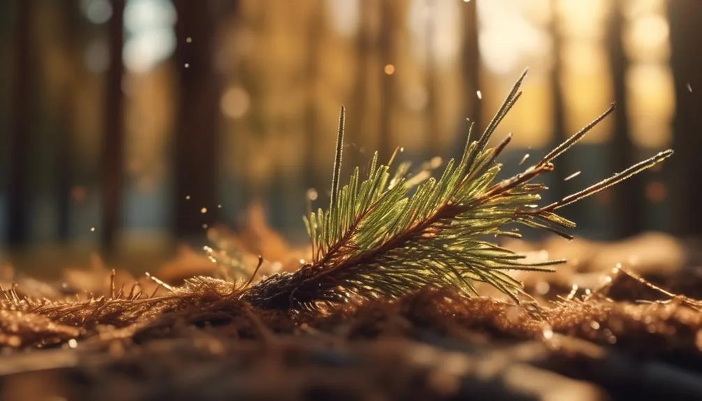 spruce tree needle shedding