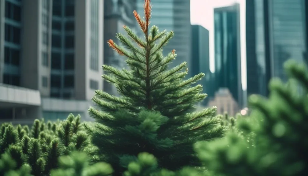 urban spruce tree success