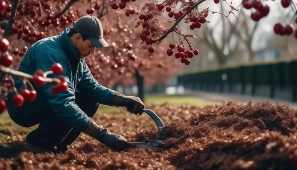 winter preparation for cherry trees